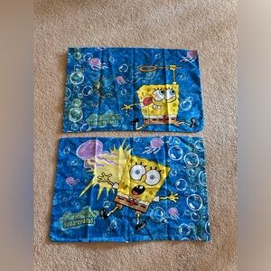 2003 SpongeBob pillow cases